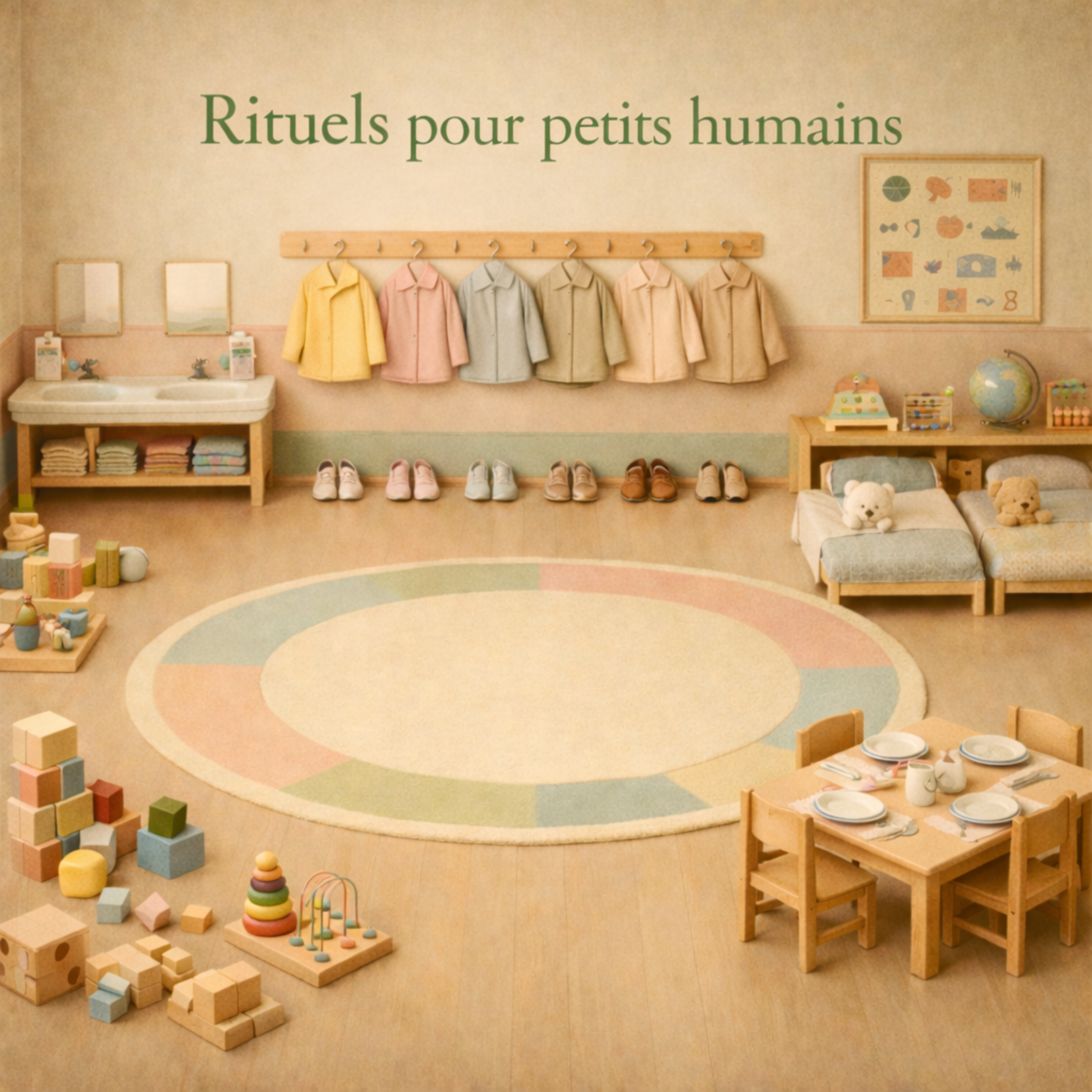 Pochette de l’album Rituels pour petits humains